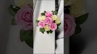 Букет из мыльных роз
