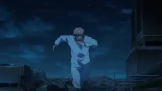 Ninja kamui hospital roof battle