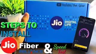 Enjoy High Speed 150Mbps Internet at your Home only at ₹1500/ Jio Fiber Installation