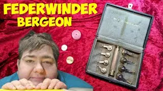 Uhrmacherwerkzeug erklärt - Der Federwinder für Kleinuhren von Bergeon - Mainspring Winder