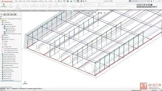Расчёт железобетонной плиты в SOLIDWORKS Simulation