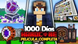 Sobreviví 1000 Días en Minecraft Hardcore [PELÍCULA COMPLETA]