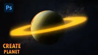 How to Create An Amazing Planet in Photoshop. Photoshop Tutorial!