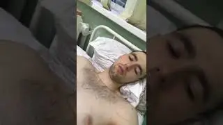 В больнице. Кирилл Терёшин руки-базуки