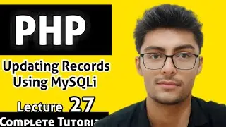 Updating Records in MySQLi PHP | Updating Records Using mysqli php | 