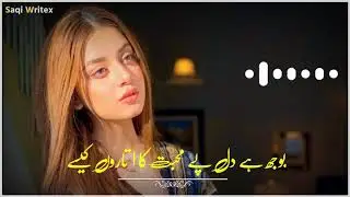 (Do bol )Ja Tujhe Maaf Kia Dil ko Torne waly pakistani Song Whatsap Status