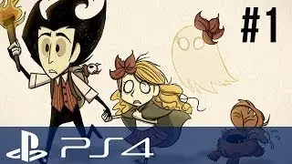 Don't Starve PS4 Gameplay Walkthrough Part 1 - Wendy Run: HELLO GHOST!! (PS4 Gameplay 1080p HD)
