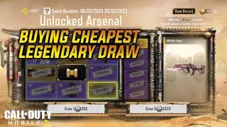 BUYING UNLOCKED ARSENAL CHEAPEST LEGENDARY GUN IN UNLOCKED ARSENAL CODM SEASON 2 AGR RIPPER