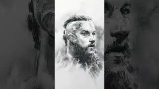 Ragnar drawing from photo reference