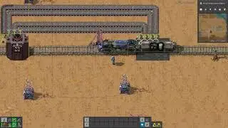 50. Мод Bulk Rail Loader - лучшая ж/д станция в Факторио.