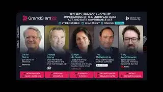 Panel – Security, Privacy, and Trust Implications of the European Data Act/Data Governance Act