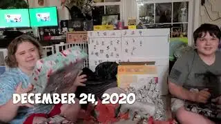Early December through Christmas Eve