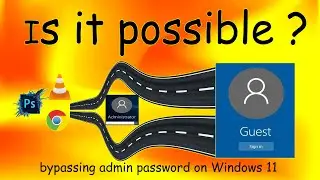 Is it possible to install applications on Windows 11 guest account without admin password?