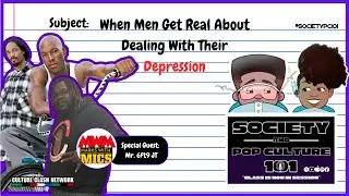 Black Men having the difficult normal discussion about their Depression and Anxiety.  |SPC101