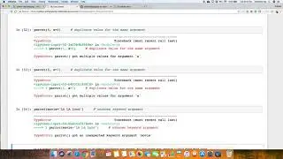 Default arguments, keyword arguments