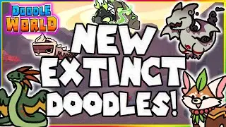 NEW Extinct Doodles! Doodle World (2023)