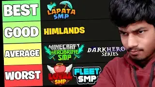 I Ranked Indian Minecraft SMP's..