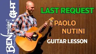 Last Request - Paolo Nutini - Guitar Lesson
