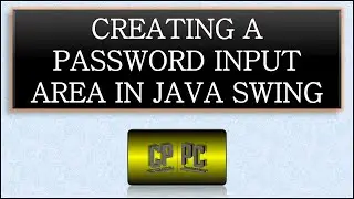 BlueJ | Creating a password input area in Java Swing | Transistor World