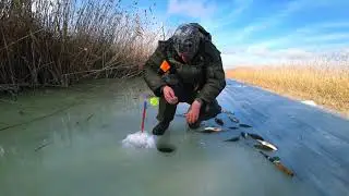 Зимняя рыбалка в Астрахани! Руся, Мишаня, Раиль! Отдых на Фартовом!!!