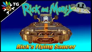 Crossout - Rick and Morty (Rick's Flying Saucer)