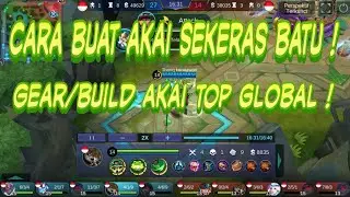 cara  menggunakan akai yang baik dan benar ! Build & gameplay akai mobile legends.