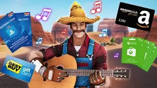 Having The Fortnite Community Guess A Song For A Free Gift Card!
