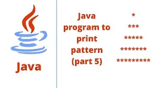 Java program to print pattern (part 5)