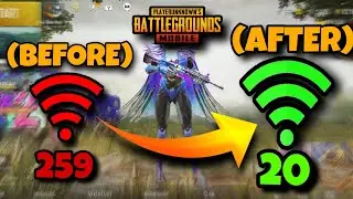 How To Fix PING Issue | 200ms Ping To 20ms | PUBG MOBILE
