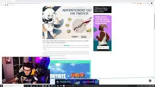 small streamer REACTS KFC GLIDER Twitch Event