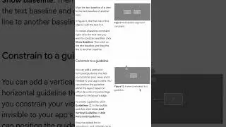 Different layout behaviour using the contraints