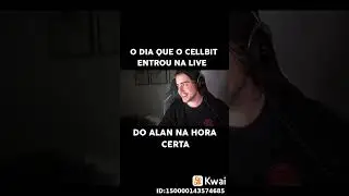 ALANZOKA O dia que o cellbit entrou na live do Alan na hora certa 😂😂😂