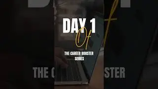 Free Online Internships 🤩 || Day 1 of Career BOOSTER SERIES 