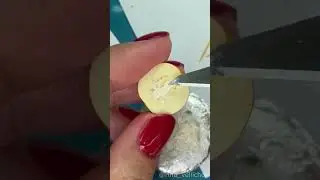 Making miniature melon with polymer clay 🍈 Paid tutorial preview