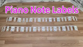 full video here:Piano Note Labels (88 keys)#moreganda