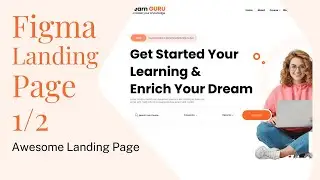 Figma Landing Page Design  - Imme UI & UX Designer