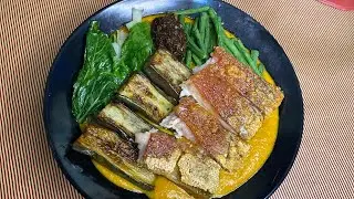 Mabilisang Kare-Kare Na matagal talagang natapos kasi nga ang daming commercial!!!