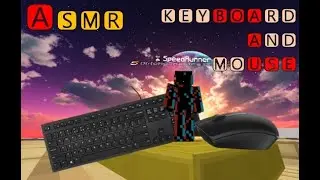 Keyboard ASMR + Mouse Sounds || MINECRAFT Bedwars