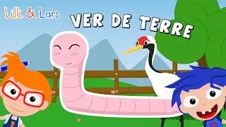 le petit ver de terre tout nu - comptines pour bébé avec paroles