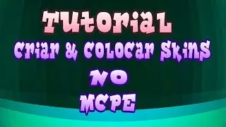 MINECRAFT PE Como colocar skin & Como criar skin (fácil)
