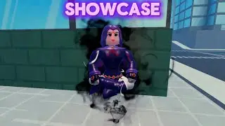 Raven revamp showcase in heroes online world roblox