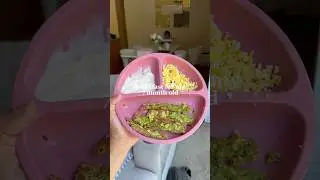What my 7 month old baby eats for breakfast