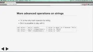 Getting Started With Javascript - 04 - Variable Type String