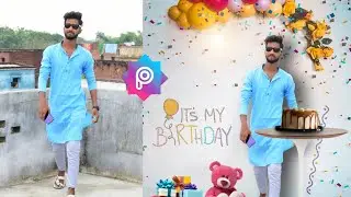 Birthday Photo Editing | Happy Birthday Photo Editing | #abhishekedit Abhishek Edit
