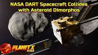 NASA's DART Spacecraft Collides with Asteroid Dimorphos