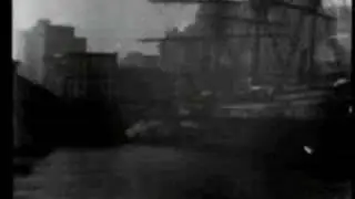 Historic Footage- New York/Brooklyn Bridge from East River