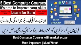 5 Best Computer Courses for earn