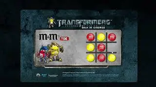 m&m's Transformers Toe Usa 2009