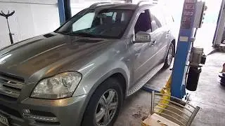 Mercedes GL350CDI (Устранение проблем с заслонками)