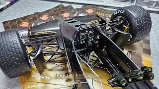 Build the Ayrton Senna Lotus Renault 97T F1 Car 1:8 Scale - Pack 5 - Stage 17-21